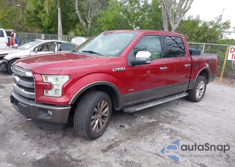 2015 Ford F-150 Lariat z USA, uszkodzony, nr VIN 1FTEW1EG5FFB04862